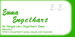 emma engelhart business card